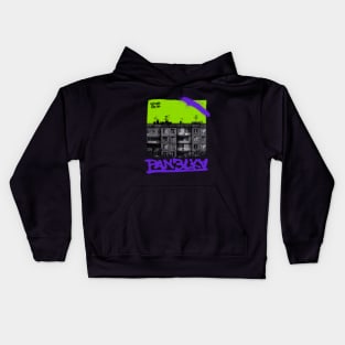 POST-SOVIET PANELKA // Typical russian panel houses Kids Hoodie